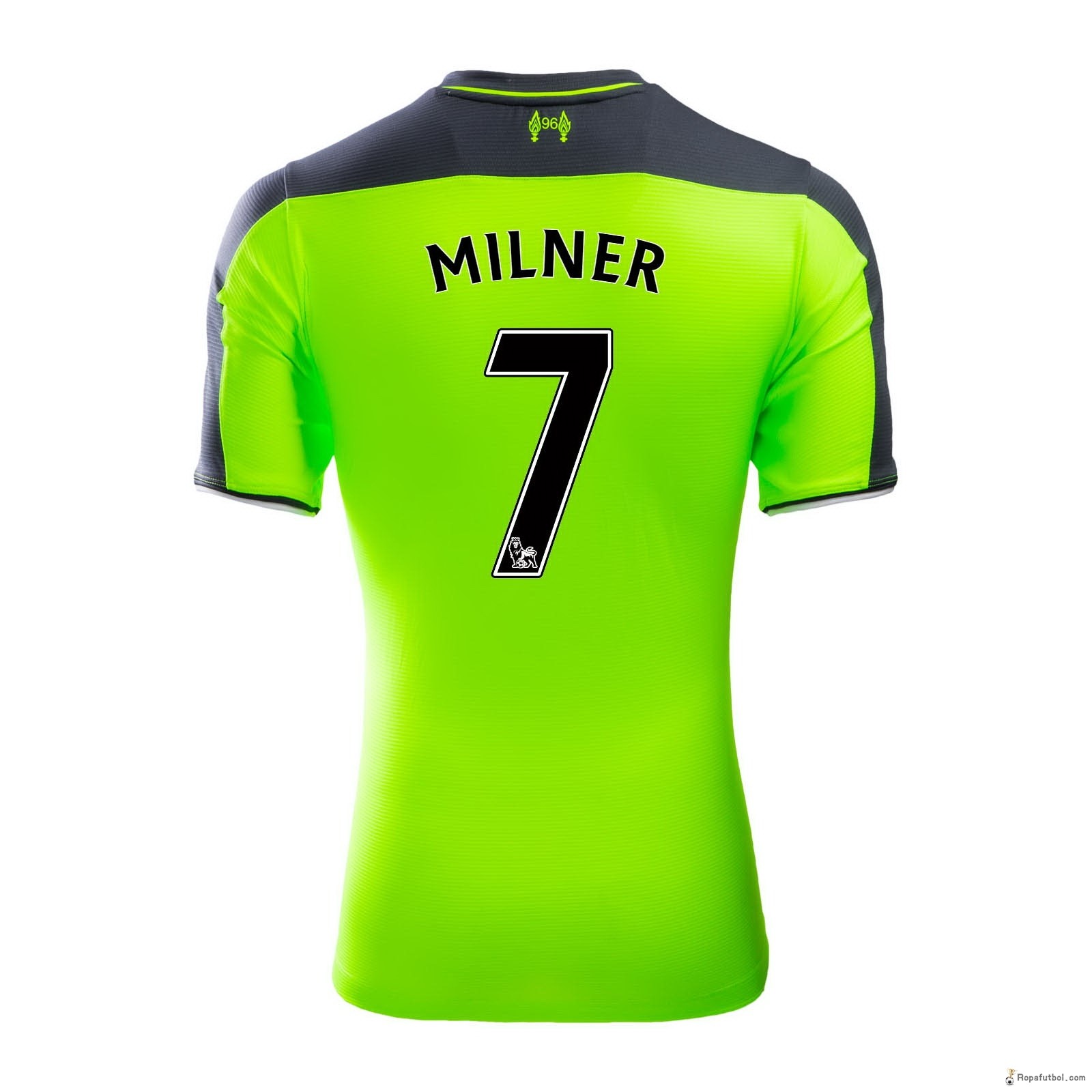 Camiseta Liverpool Replica Tercera Ropa Milner 2016/17 Verde